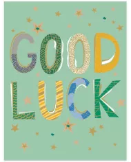 Carte A4 Good Luck