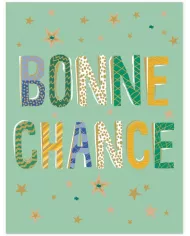 Carte A4 New Job - Good Luck