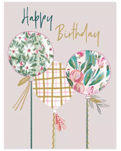 Carte A4 Happy Birthday