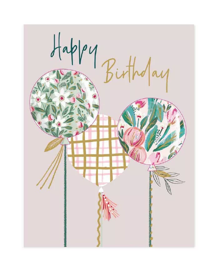 Carte A4 Happy Birthday