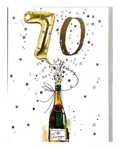 Carte A4 70 ans