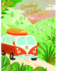 Carte A4 Goodbye & Good Luck