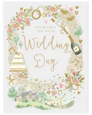 Carte A4 Wedding Day