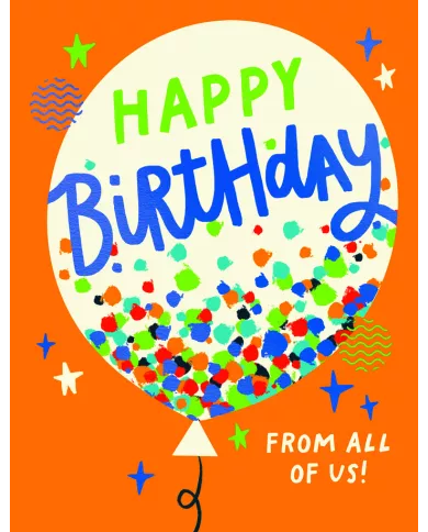 Carte A4 Birthday Birthday