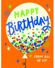 Carte A4 Thank You