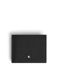 Portefeuille 4cc avec Porte-Monnaie en Cuir Grainé