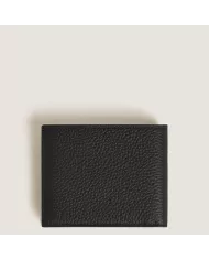 Portefeuille 4cc avec Porte-Monnaie en Cuir Grainé