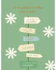 Carte A4 - Bonne retraite
