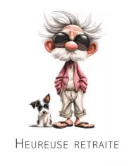 Carte A4 - Retraite - G-P + golf