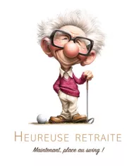 Carte A4 - Retraite - G-P + golf