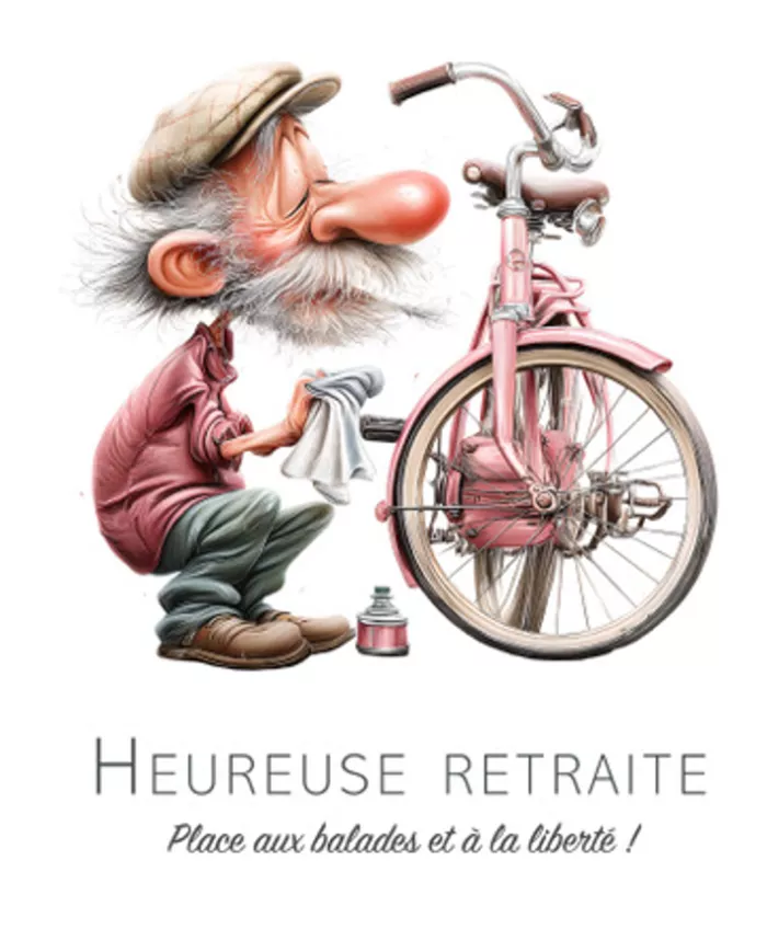 Carte A4 - Retraite - G-P + vélo