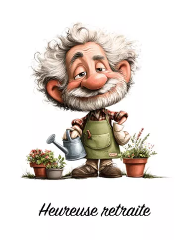 Carte B6 - Retraite G-P jardin