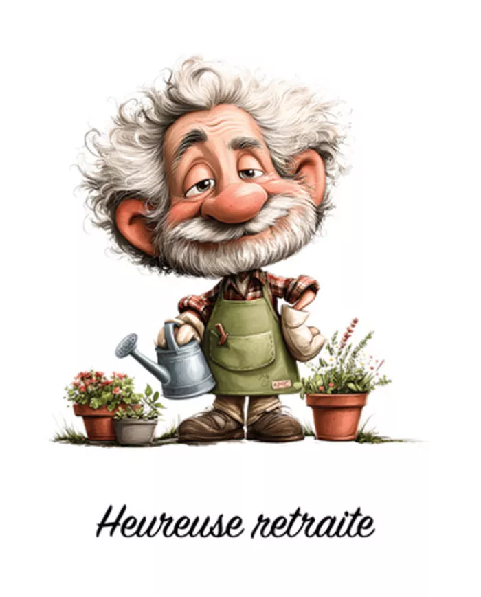 Carte B6 - Retraite G-P jardin