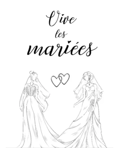 Carte A5 - Mariage - Femme