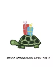 Carte B6 - HotDog Anniversaire