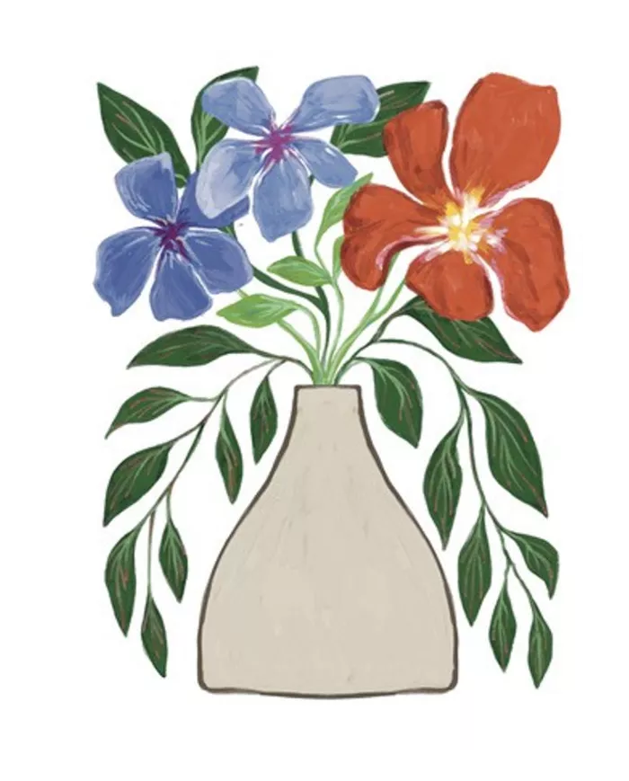 Carte B6 - Bouquet