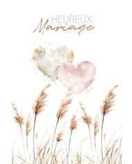 Carte B6 - Heureux Mariage
