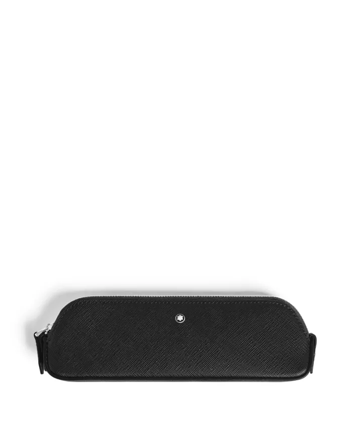 Trousse de voyage petit format en cuir Sartorial