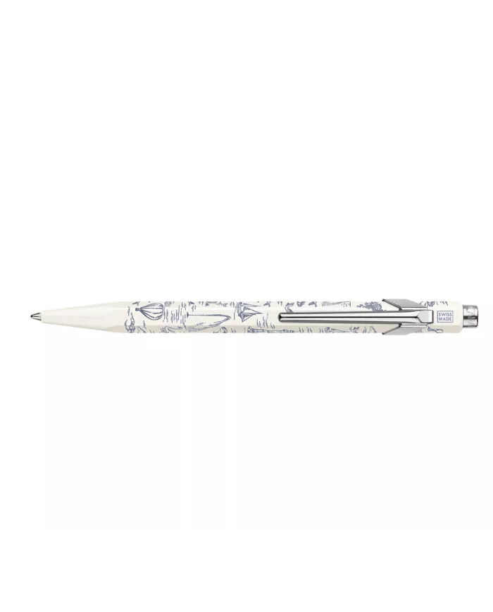 Stylo Bille 849™ Toile de Jouy Blanc