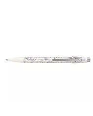 Stylo Bille 849™ Toile de Jouy Blanc
