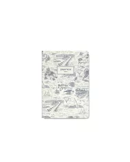 Carnet A5 Ligné Toile de Jouy