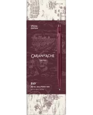 Stylo Bille 849™ Toile de Jouy Bordeaux