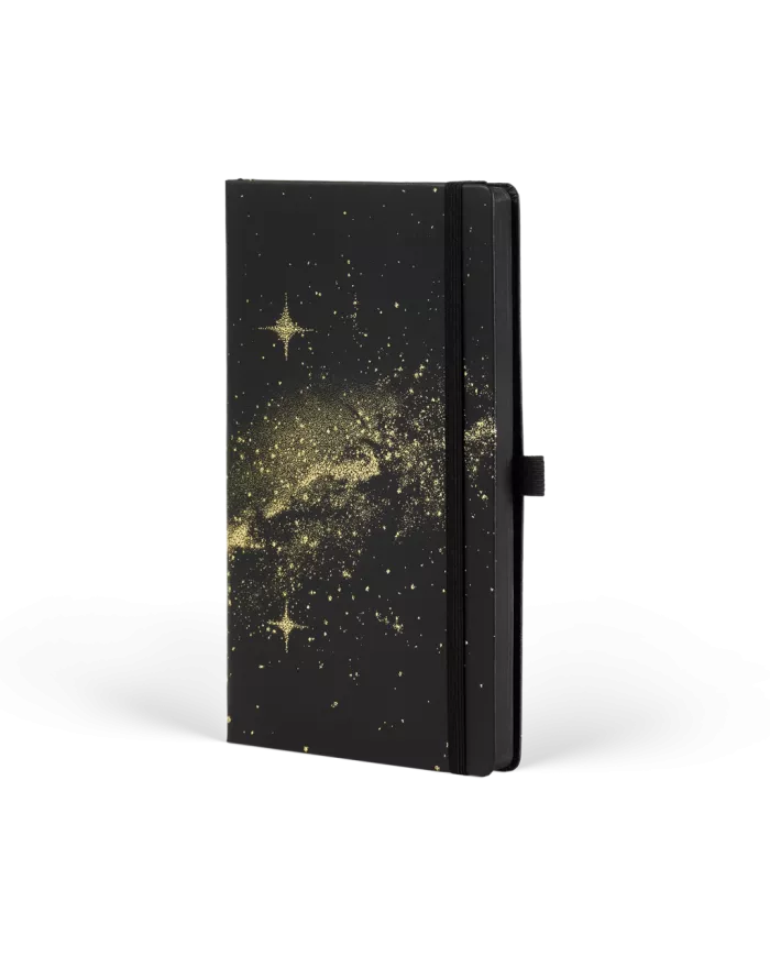 Notebook Total Black Milky Way Gold
