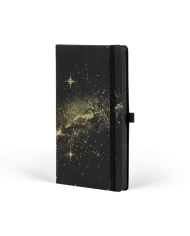 Notebook Total Black Holo Gold