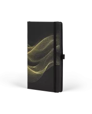 Notebook Total Black Holo Gold