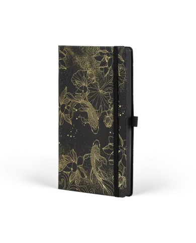 Notebook Total Black Goldfish Gold