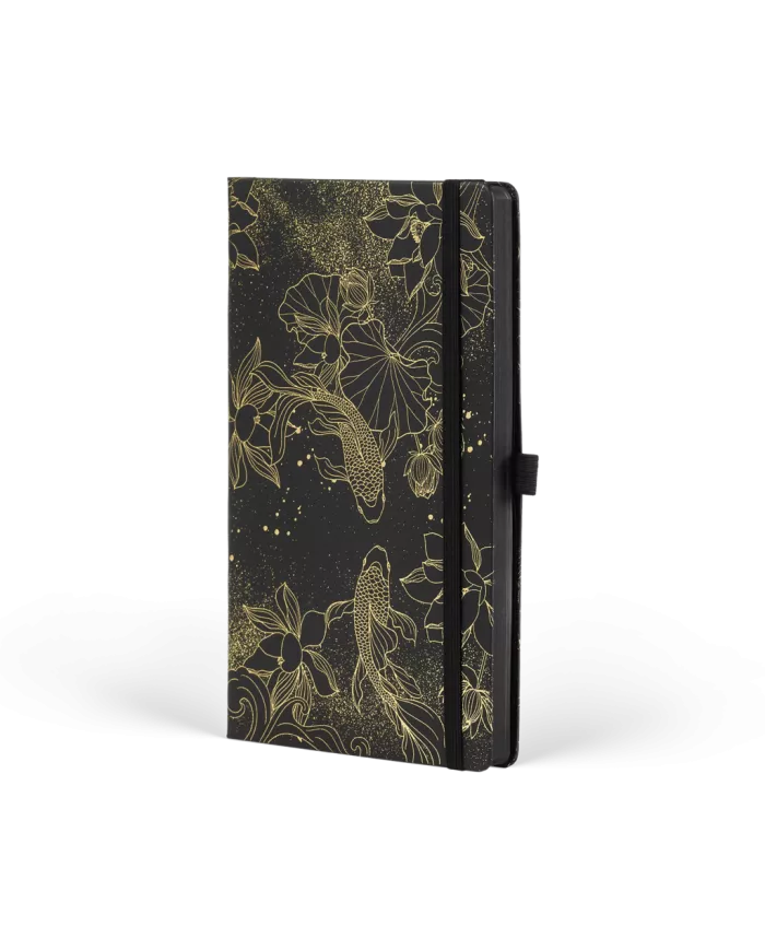 Notebook Total Black Goldfish Gold