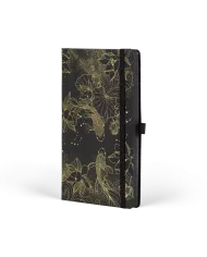 Notebook Total Black Holo Gold