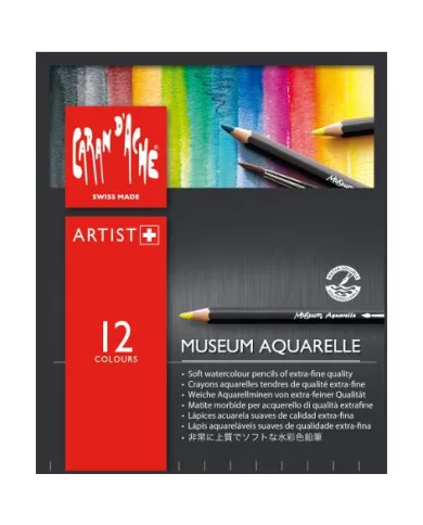 Boîte de crayons Museum, 12 pièces