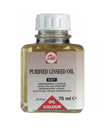 Flacon d'huile de lin purifiée 75 ml