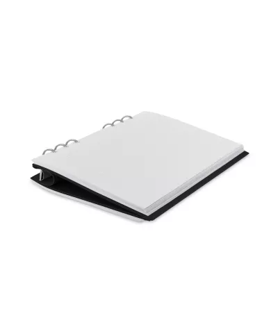 Clipbook A5 simili cuir blanc