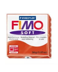 Fimo soft 57g rouge cerise, indien et merlot