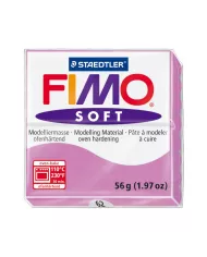 Fimo soft 57g violet prune, lavande et pourpre