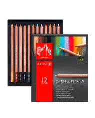 Caran d'ache - Pastel pencils boite de 12 couleurs