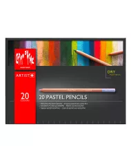 Caran d'ache - Pastel pencils boite de 20 couleurs