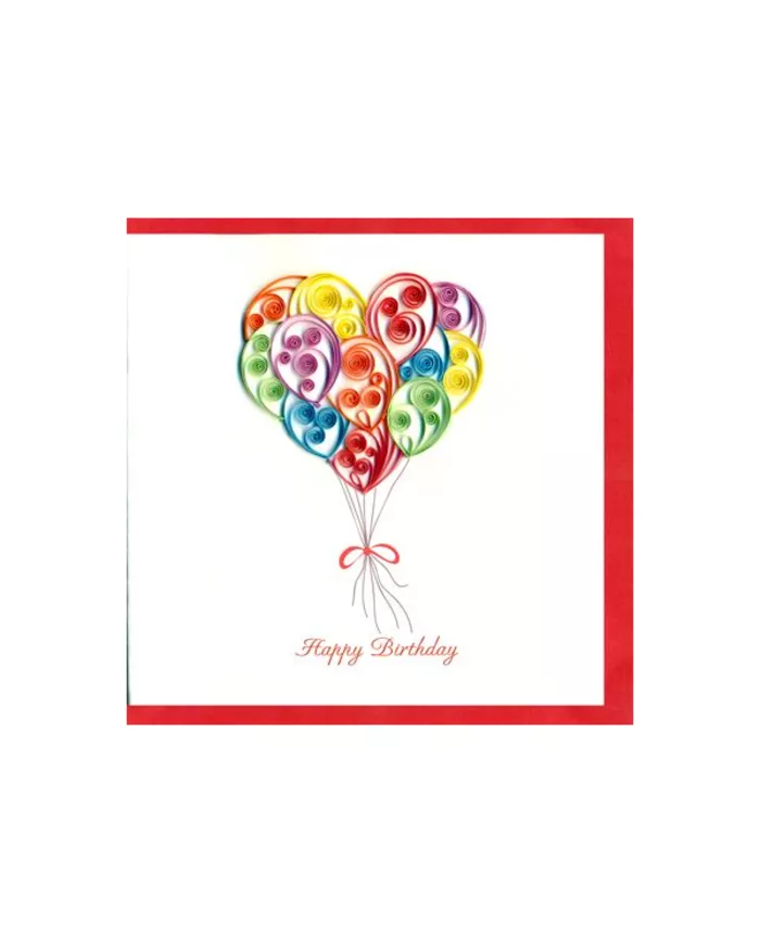 Carte "Quilling" Happy Birthday