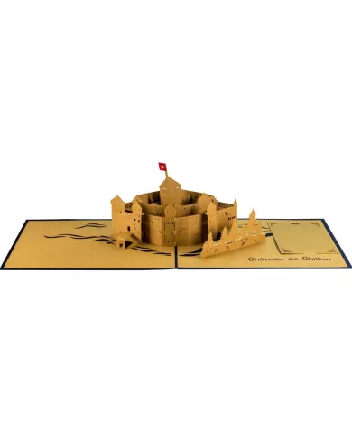 Carte "3D" Château de Chillon
