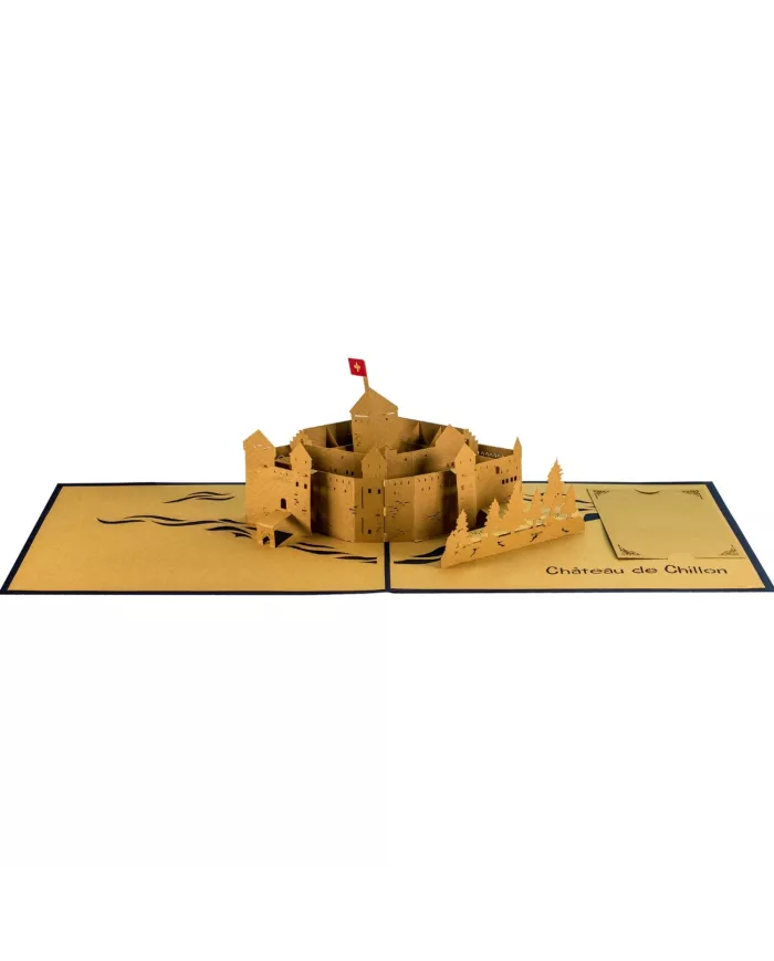 Carte "3D" Château de Chillon