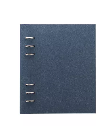 Clipbook simili cuir Blue Suede