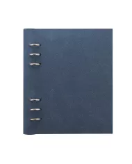 Clipbook simili cuir Blue Suede