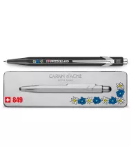 Stylo à bille 849 Totally Swiss Edelweiss noir